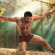 N. T. Rama Rao Jr. as Komaram Bheem in S. S. Rajamouli’s RRR.
